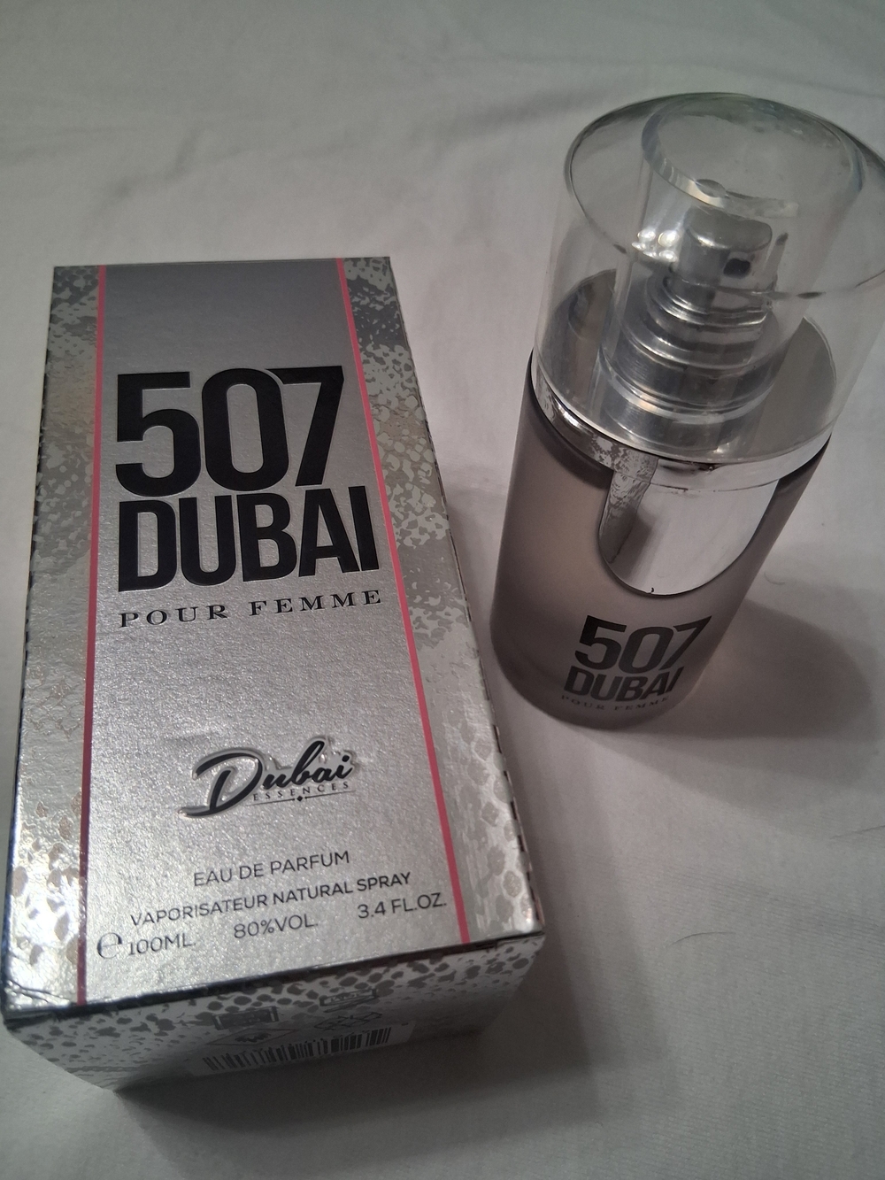 507 Silver & Pink